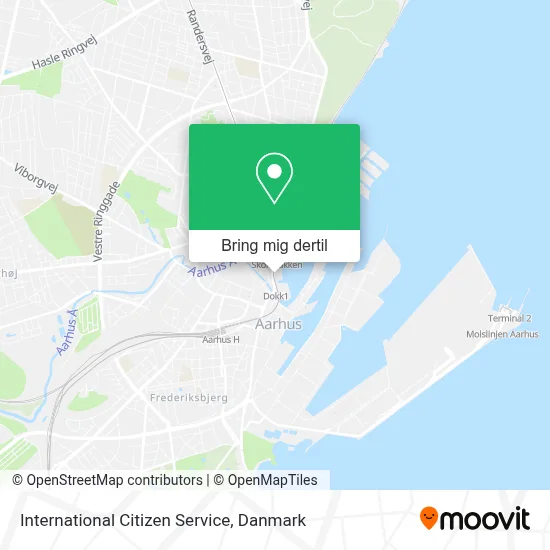 International Citizen Service kort