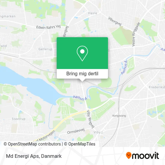 Md Energi Aps kort