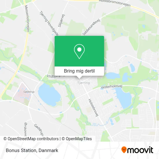 Bonus Station kort