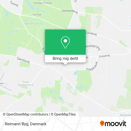 Reimann Byg kort