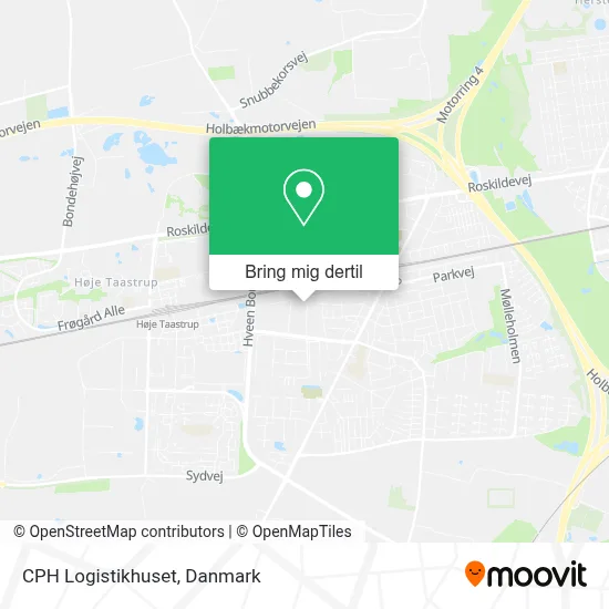 CPH Logistikhuset kort