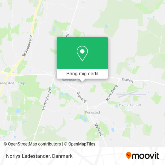 Norlys Ladestander kort