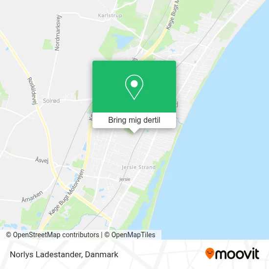 Norlys Ladestander kort