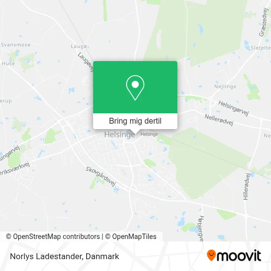 Norlys Ladestander kort