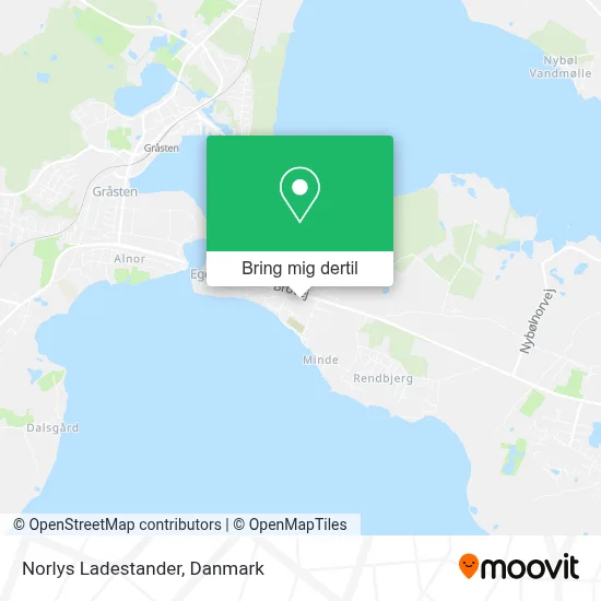 Norlys Ladestander kort