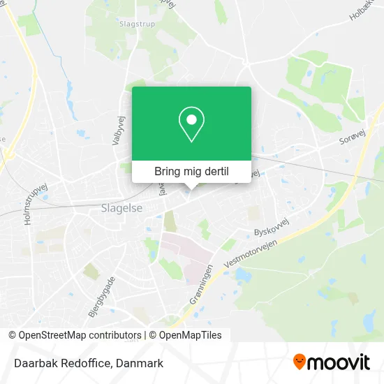 Daarbak Redoffice kort