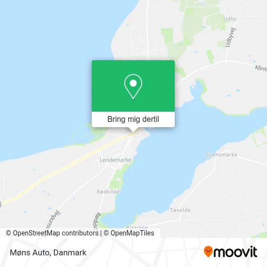 Møns Auto kort