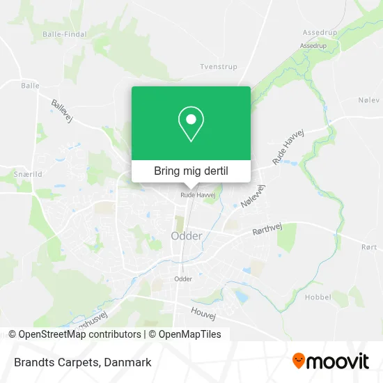Brandts Carpets kort