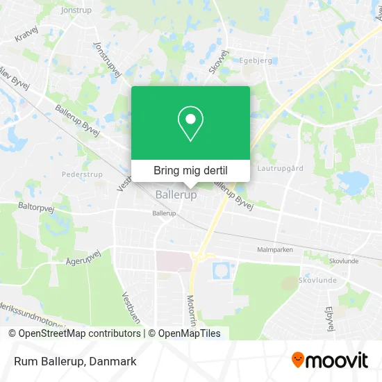 Rum Ballerup kort