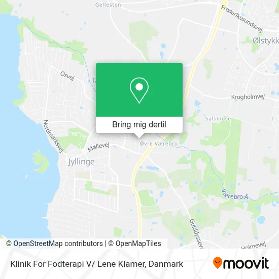 Klinik For Fodterapi V/ Lene Klamer kort