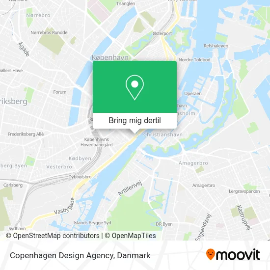 Copenhagen Design Agency kort