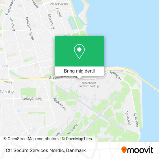 Ctr Secure Services Nordic kort