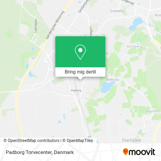 Padborg Torvecenter kort