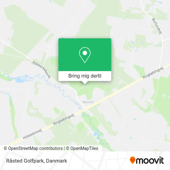 Råsted Golfpark kort