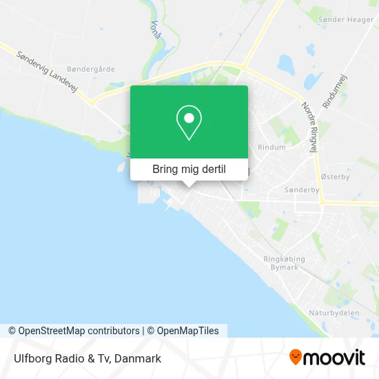 Ulfborg Radio & Tv kort