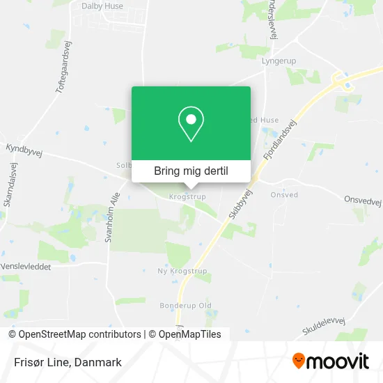 Frisør Line kort