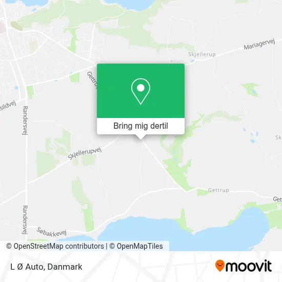 L Ø Auto kort