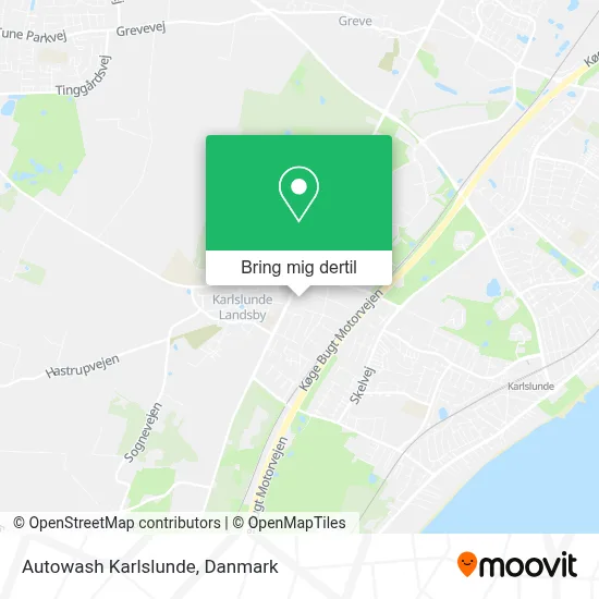 Autowash Karlslunde kort