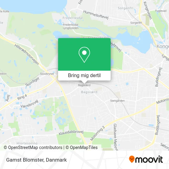 Gamst Blomster kort