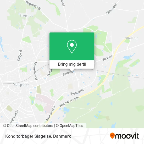 Konditorbager Slagelse kort