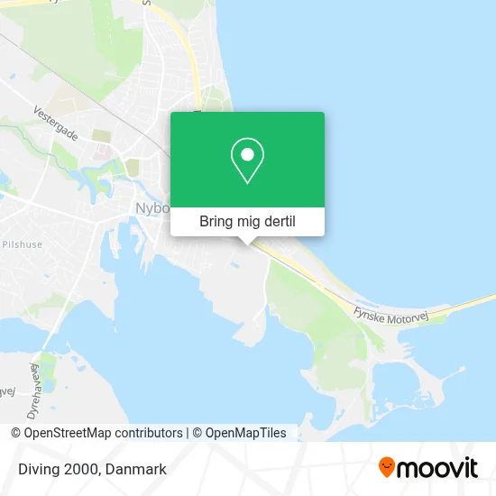 Diving 2000 kort