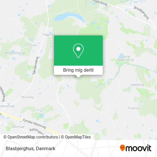 Blasbjerghus kort
