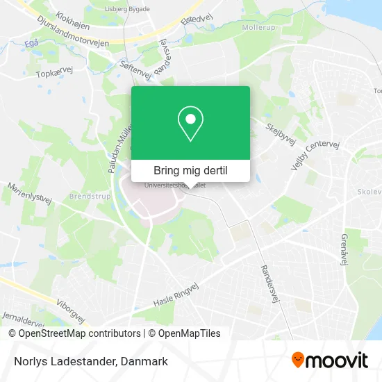Norlys Ladestander kort