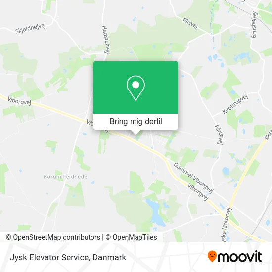 Jysk Elevator Service kort