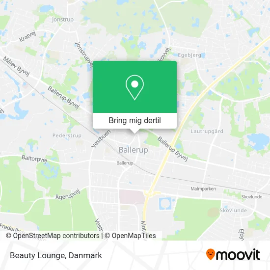 Beauty Lounge kort