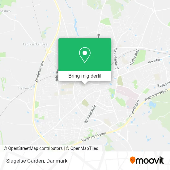 Slagelse Garden kort