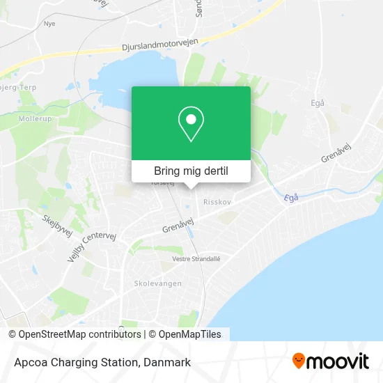 Apcoa Charging Station kort