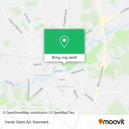 Varde Open Air kort