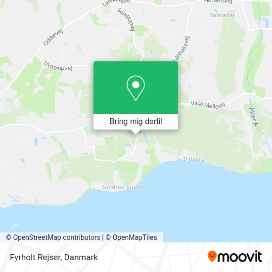 Fyrholt Rejser kort