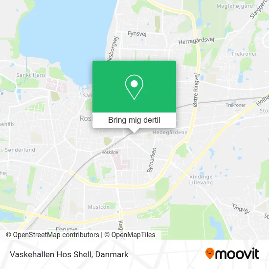 Vaskehallen Hos Shell kort