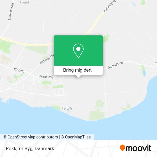 Rokkjær Byg kort
