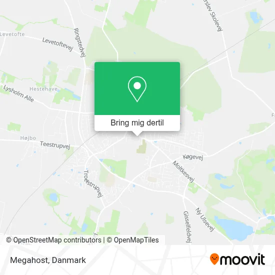 Megahost kort