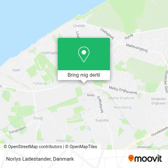 Norlys Ladestander kort