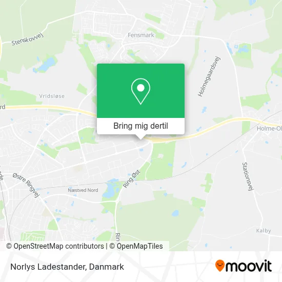 Norlys Ladestander kort