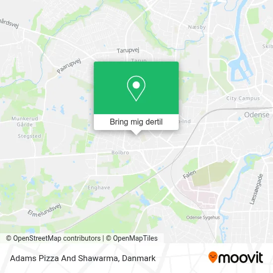 Adams Pizza And Shawarma kort