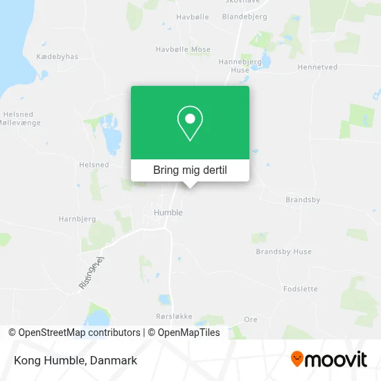 Kong Humble kort