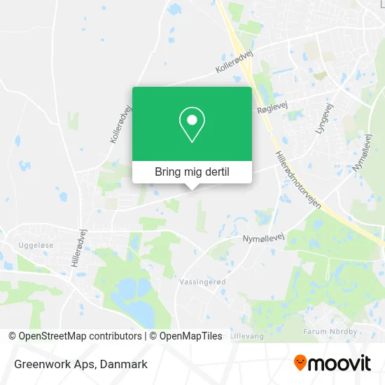 Greenwork Aps kort