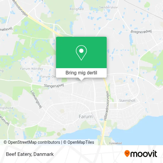 Beef Eatery kort