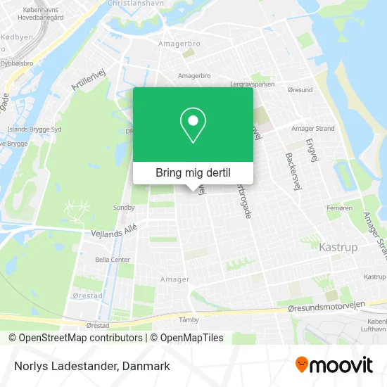 Norlys Ladestander kort
