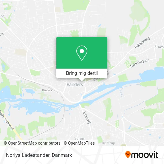Norlys Ladestander kort