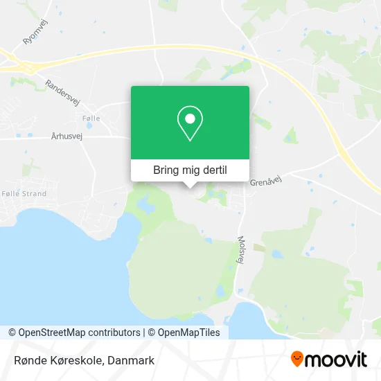 Rønde Køreskole kort