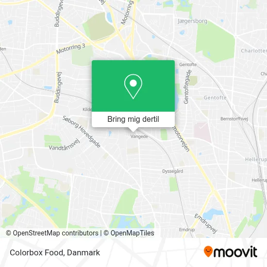 Colorbox Food kort