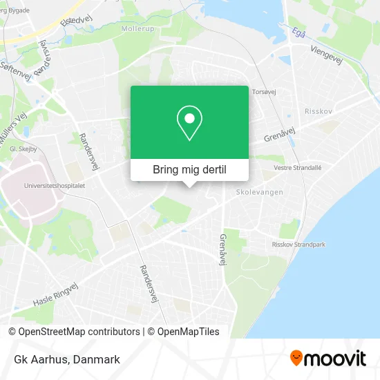 Gk Aarhus kort