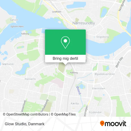 Glow Studio kort