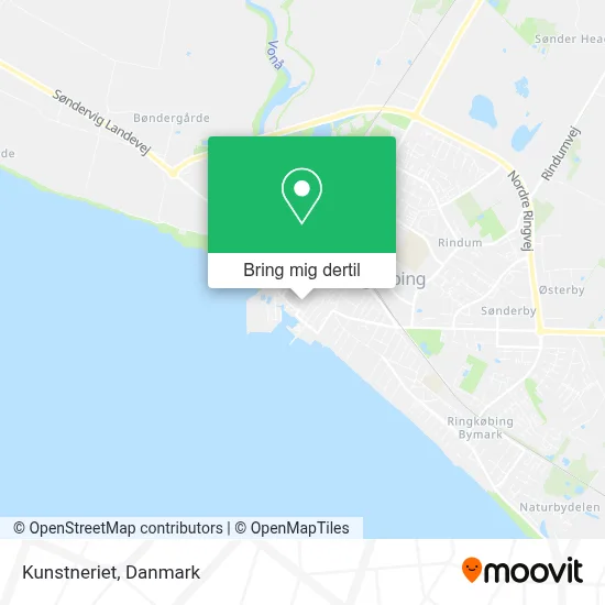 Kunstneriet kort
