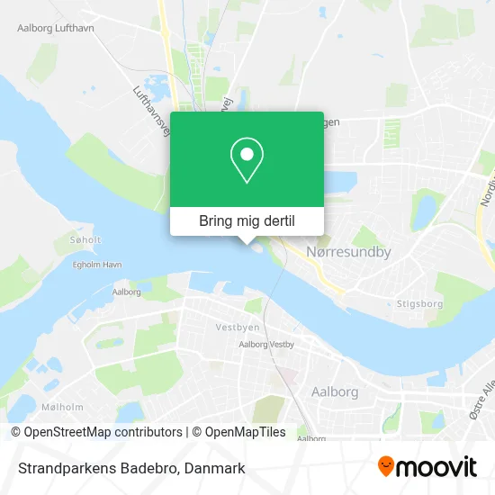 Strandparkens Badebro kort
